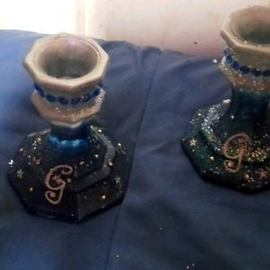 Personalized candle holders for special occasion